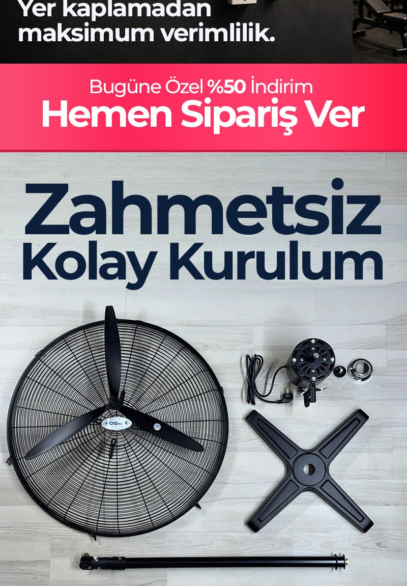 Koşar Vantilatör Galeri Görseli