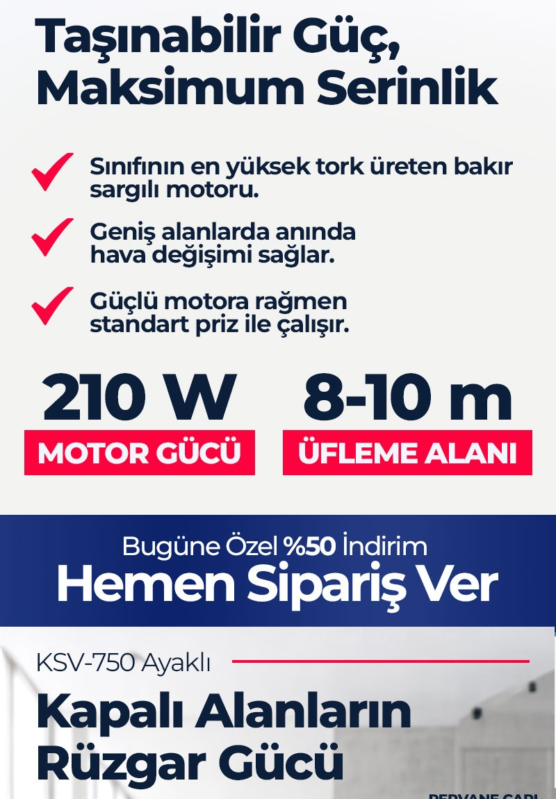 Koşar Vantilatör Galeri Görseli